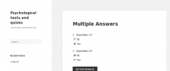 Psychological tests & quizes screenshot 19