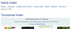 WP Theme Showcase ext and i18n screenshot 1