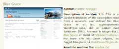 WP Theme Showcase ext and i18n screenshot 2