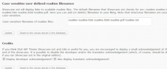 WP Theme Showcase ext and i18n screenshot 6