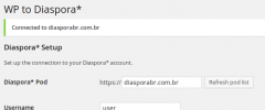 WP to diaspora screenshot 1