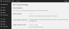 WP Translit screenshot 2