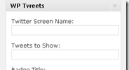WP Tweets (Twitter plugin for WordPress) screenshot 2