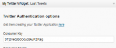 WP Twitter Feeder Widget 1.0 screenshot 2