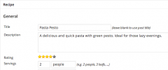 WP Ultimate Recipe screenshot 3