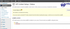 WP-United : phpBB WordPress Integration screenshot 1