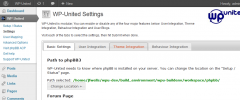 WP-United : phpBB WordPress Integration screenshot 2