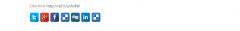 WP URLs Shortener + Social icons [Official] screenshot 3