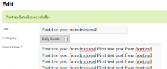 WP User Frontend screenshot 4