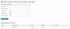 WP User Frontend screenshot 7