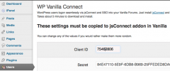 WP Vanilla Connect screenshot 2