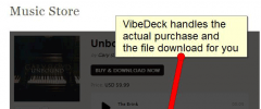 WP VibeDeck screenshot 2