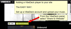 WP VibeDeck screenshot 3