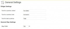 WP Visited Countries screenshot 2