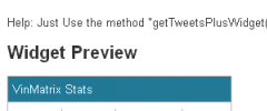 Wp Vm Show Tweets screenshot 2