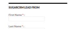 WordPress to SugarCRM Lead screenshot 6