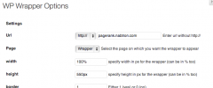 WP Wrapper screenshot 1