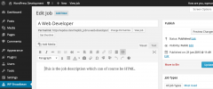 WP Broadbean screenshot 2