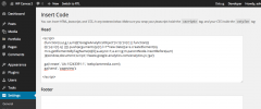 WP Canvas - Insert Code screenshot 1