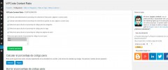 WPCode Content Ratio screenshot 2