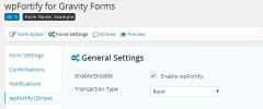 wpFortify for Gravity Forms screenshot 2
