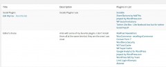 Wp Favs - Bulk plugin installation screenshot 2