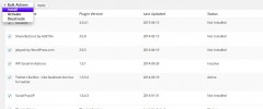 Wp Favs - Bulk plugin installation screenshot 3