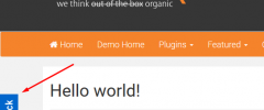 Codeboxr Fixed Vertical Feedback button screenshot 1