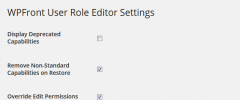 WPFront User Role Editor screenshot 8