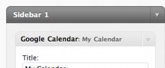 Google Calendar Widget & Short Code screenshot 1