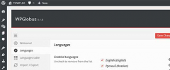 WPGlobus - Multilingual Everything! screenshot 1