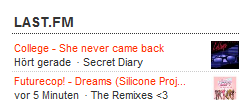 WPLastfm screenshot 1