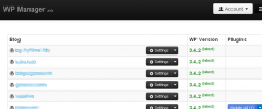 WP Manager screenshot 3