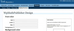 WpMathPublisher screenshot 1
