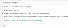 WPML Country Detector screenshot 1