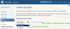 WPML Page Order screenshot 1