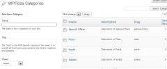 WPPizza screenshot 3