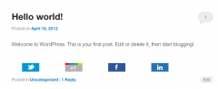 WPSocialite screenshot 1