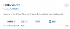 WPSocialite screenshot 2