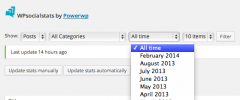 WP Social Stats screenshot 5