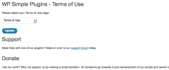 WPSP - Terms of Use screenshot 1