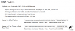 WSA Favicon screenshot 1