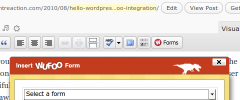 WordPress Wufoo Integration screenshot 1