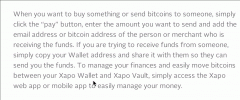 Xapo screenshot 1
