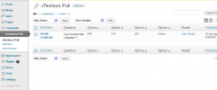 xTechnos Online Poll screenshot 2