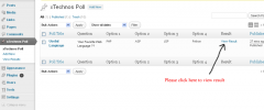xTechnos Online Poll screenshot 3