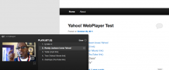 Yahoo! WebPlayer screenshot 1