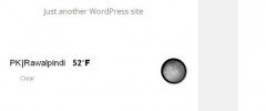 Yahoo! Weather Plugin screenshot 1
