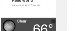 Yahoo! Weather Plugin screenshot 2