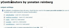 yContributors screenshot 2